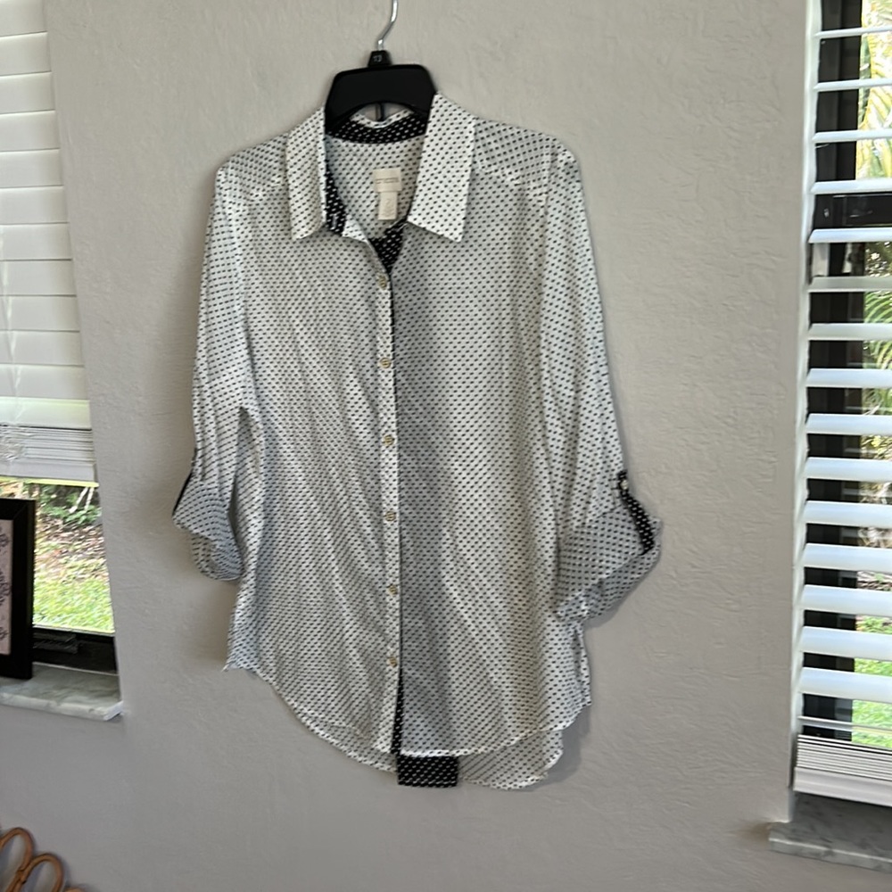 Pretty Light Weight Button Down Top - image 2